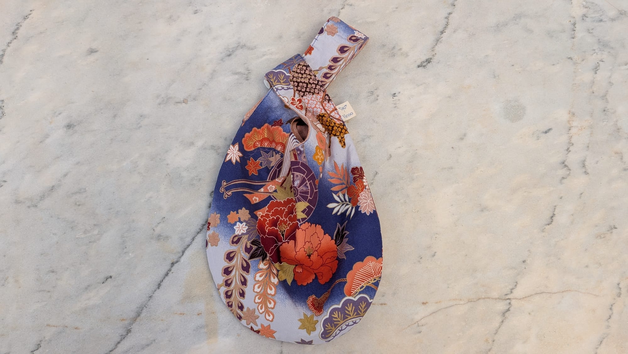 Bolso Nudo Japonés Reversible